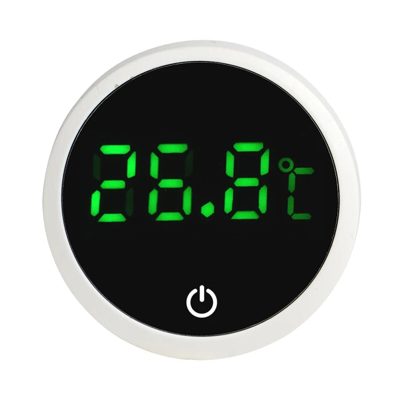 Thermomètre LED tactile