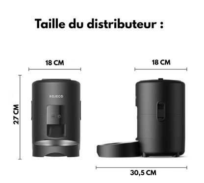 Distributeur automatique programmable de croquettes