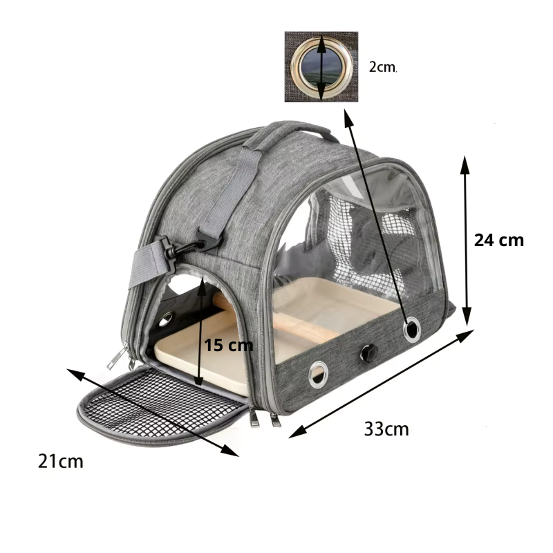 Sacoche de transport vision panoramique