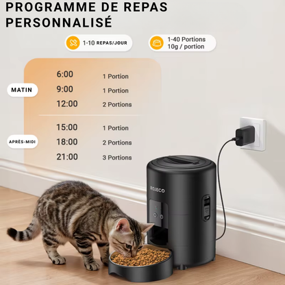 Distributeur automatique programmable de croquettes