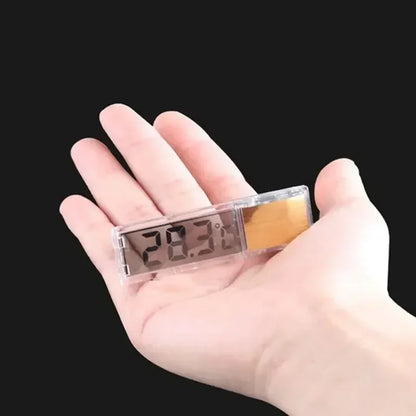 Thermomètre autocollant transparent