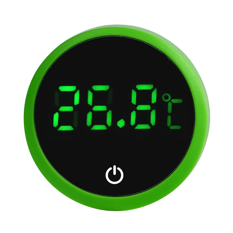 Thermomètre LED tactile