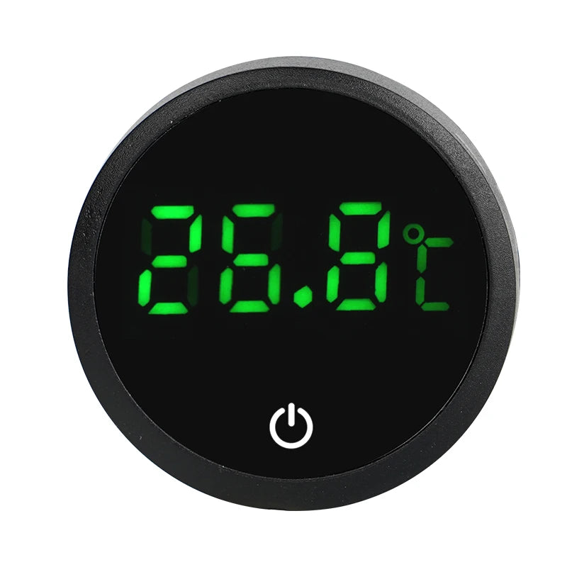 Thermomètre LED tactile