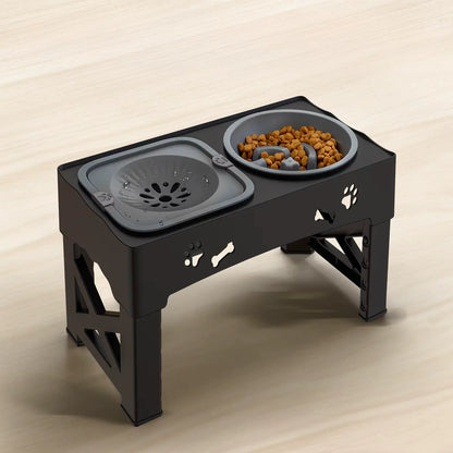 Mangeoire 3-en-1 Ajustable